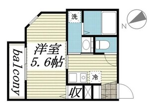 ＭＥＬＤＩＡ牛浜の物件間取画像